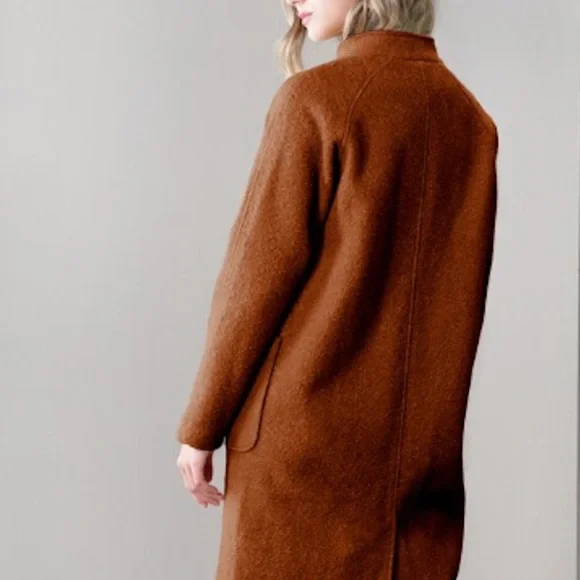 Greylin Jenna Kutcher Windermere Rachel Boucle Coat - Picture 3 of 11